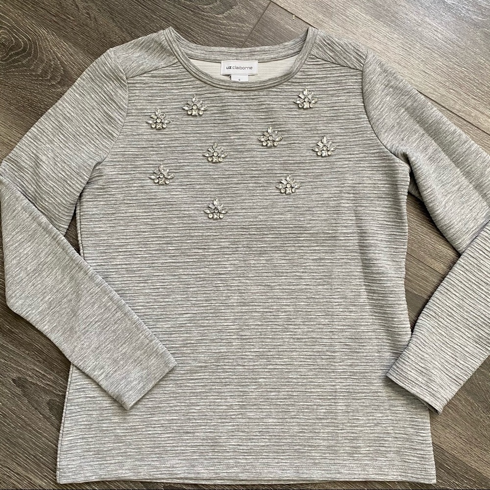 Jewel Embellished Sweater